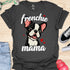 Frenchie Mama - V6 - Smiling Graphic T-Shirt